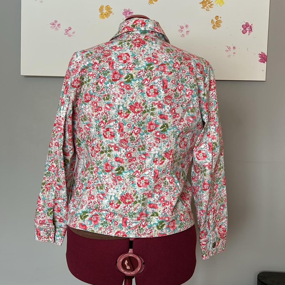 Northern Reflections flowered jacket - Picture 2 of 7